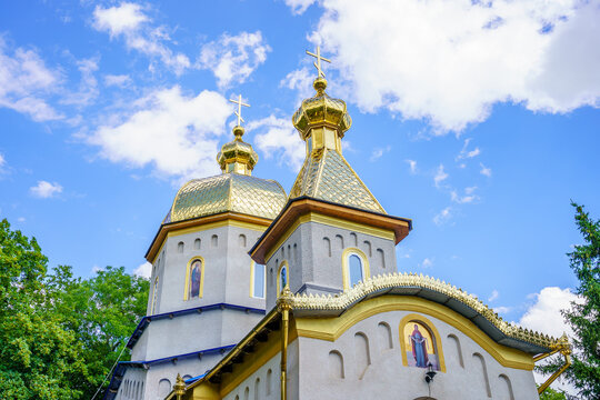 July 10, 2023 Sadovoe Moldova, For editorial use. Country Church