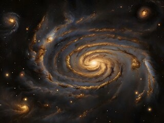 Spiral Galaxy Background