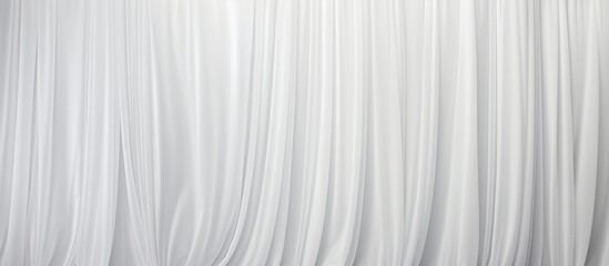 Fototapeta premium White Curtain Texture Background.