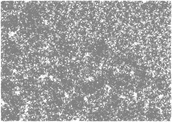 Stains and strokes gray grunge texture on transparent background. Monochrome illustration