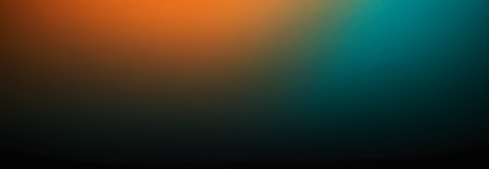Naklejka premium Gradient, Clean blurry Dark Blue and Orange . Soft gradient. Empty background. Panorama, Banner. Design concept, web, Flat lay, layout, Blank.