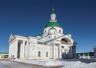 Rostov Veliky. Spaso-Yakovlevsky monastery. Cathedral in honor of St. Demetrius of Rostov. Russia - 755913430