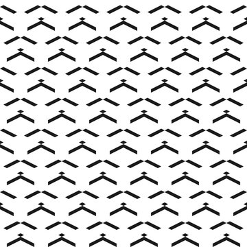 Seamless pattern. Rhombuses, parallelograms, chevrons ornament. Ethnic wallpaper. Simple shapes background. Folk motif. Geometric backdrop. Digital paper, textile print, web design, abstract. Vector