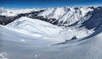 Backcountry ski tour on the Büelenhorn mountain in Davos Monstein. Ski mountaineering to a...