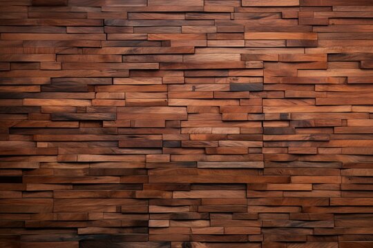 Close-up of a beautifully textured wood wall