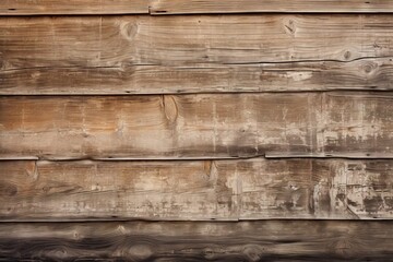 Weathered wood wall in a rustic cabin