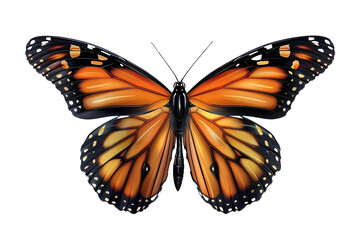 Fototapeta premium butterfly isolated on white background