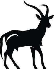 antelope silhouette