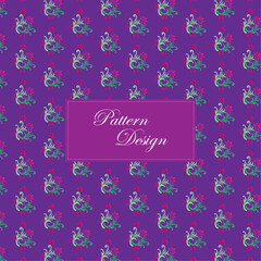 frame pattern with purple background, ornament pattern, vintage pattern, damask pattern, seamless pattern, ethnic pattern