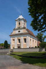 Fototapeta na wymiar Saint Anna church in Jestrabice, Moravia, Czechia