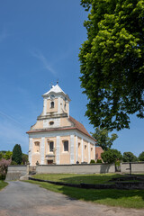 Fototapeta premium Saint Anna church in Jestrabice, Moravia, Czechia