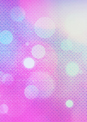 Pink bokeh background for Banner, Poster, Story, Celebrations and various design works