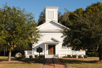 Methodist church in St Marys, Georgia, USA