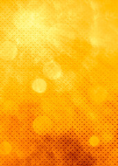 Orange bokeh background for Banner, Poster, Story, Celebrations and various design works