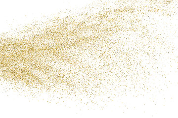 Gold Vector Texture Pattern on White Background. Light Golden Confetti. Yellow Illustration Backdrop. Design Element. eps 10.	
