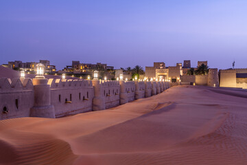 Night in the Rub al Khali desert, Empty Quater, United Arab Emirates, Abu Dhabi