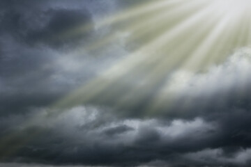 A beautiful sky clouds in nature in an atmosphere of clean air