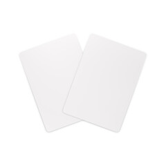 an image of playing cards isolated on a white background
