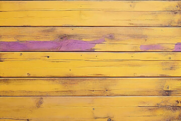 yellow and purple and used dirty look wood wall wooden plank board texture background 