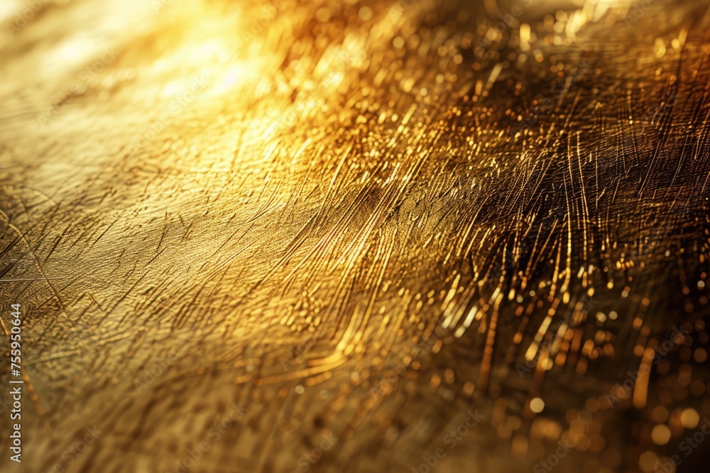 Aufkleber close up view of a shiny surface, perfect for backgrounds and textures.