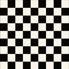 Fototapeta premium Black and white checked pattern background.