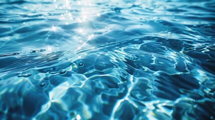 Sunlight shining on water surface, perfect for nature-themed projects.