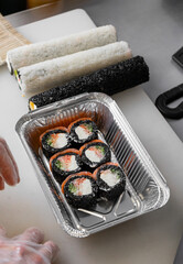 Enjoy exquisite sushi, savory pizza, sweet desserts, delicate cheesecake, and aromatic pies by ordering food delivery.