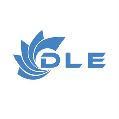 DLE letter design. DLE letter technology logo design on white background. DLE Monogram logo design for entrepreneur and business