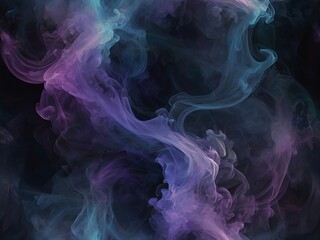 Dive into a world of magic and mystery with an abstract smoke background infused with shimmering metallic tones. 