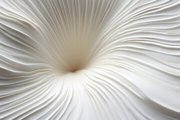 Closeup View of Natural White Clam Shell - Nature's Beauty Unveiled