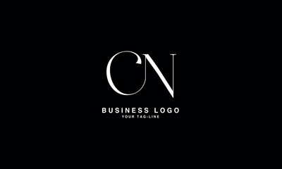 CN, NC, C, N, Abstract Letters Logo Monogram Artwork