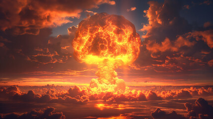 Explosión bomba nuclear 