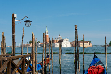 San Giorgio Maggiore Island Viewed from Venetian Dock