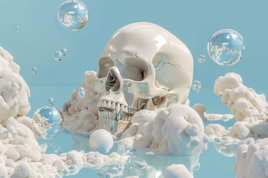 calcium concept ,chemical element for health