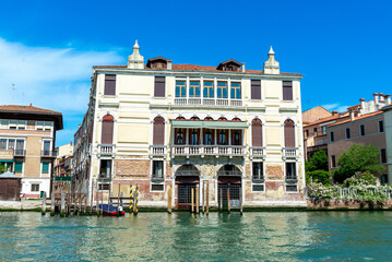 Palazzo Malipiero on Grand Canal, Venice, Italy