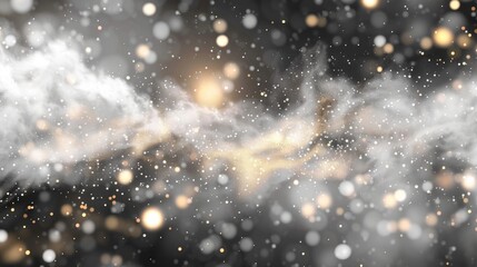 Obraz na płótnie Canvas A striking black and white photo capturing a snow storm. Perfect for winter-themed designs.