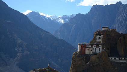 Dhankar Monastery / Dhankar Gompa, Spiti, Himachal Pradesh, Himalayas, India