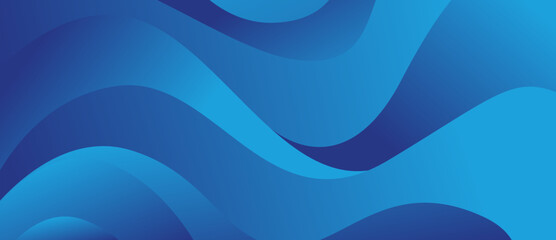 
blue abstract background with gradient colors and wave shapes, modern and futuristic corporate design theme.