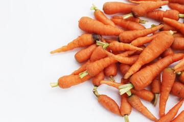 Fresh baby carrot, Excellent source of vitamin A and beta-carotene