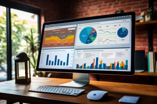 Business crm data analysis dashboard system for hr performance strategy platform