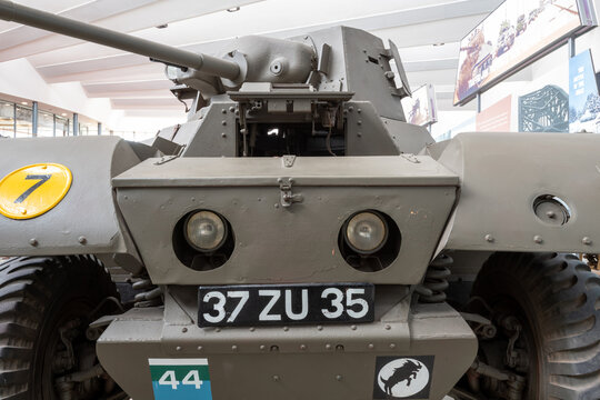 Photo of a Daimler armoured car