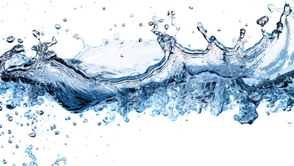 Crystal Cascade: The Art of Water Splashing