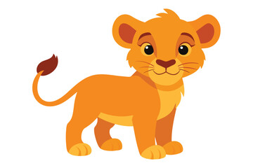 Obraz na płótnie Canvas illustration of a lion