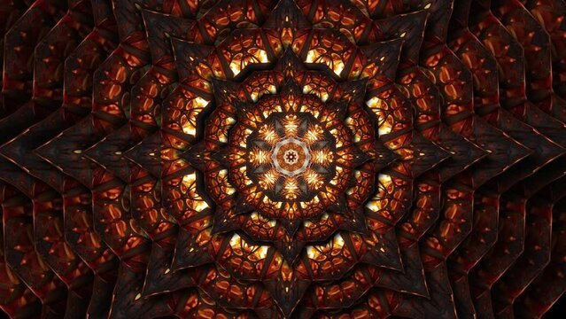 Vj Loop Abstract Party Celebration Bg, Golden Glowing Party Vj Loop Background  Abstract Animation Of Kaleidoscope Vj Seamless Loop Mandala Motion Background, Futuristic Dj Loop Dancing Party Motion B