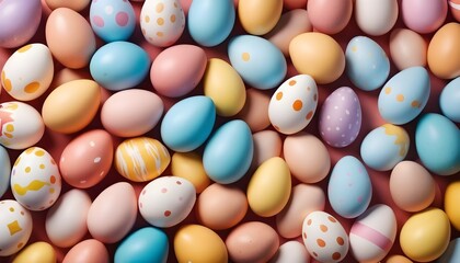 Fototapeta na wymiar Colorful Easter eggs background