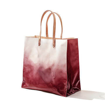 Luxury Red Gradient Fashion Bag