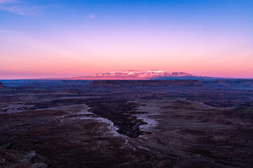 Sunset at Canyonland National Park