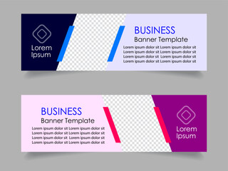 Creative corporate business marketing social media banner post template, Promotional banner for social media post, web banner and flyer, Sale banner for web and social media template