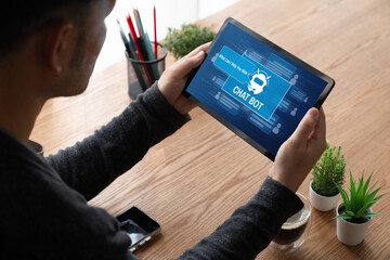Chatbot software application for modish online business that automatically reply to customer...