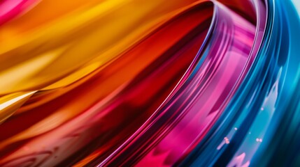 printing materials with beautiful colors generative ai